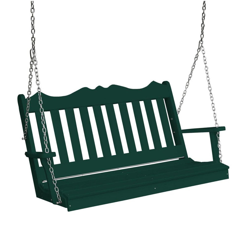 Balancelle 4 pieds en composite York, 52", Vert pelouse