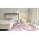 Makaila Silky Shaggy Pink Area Rug