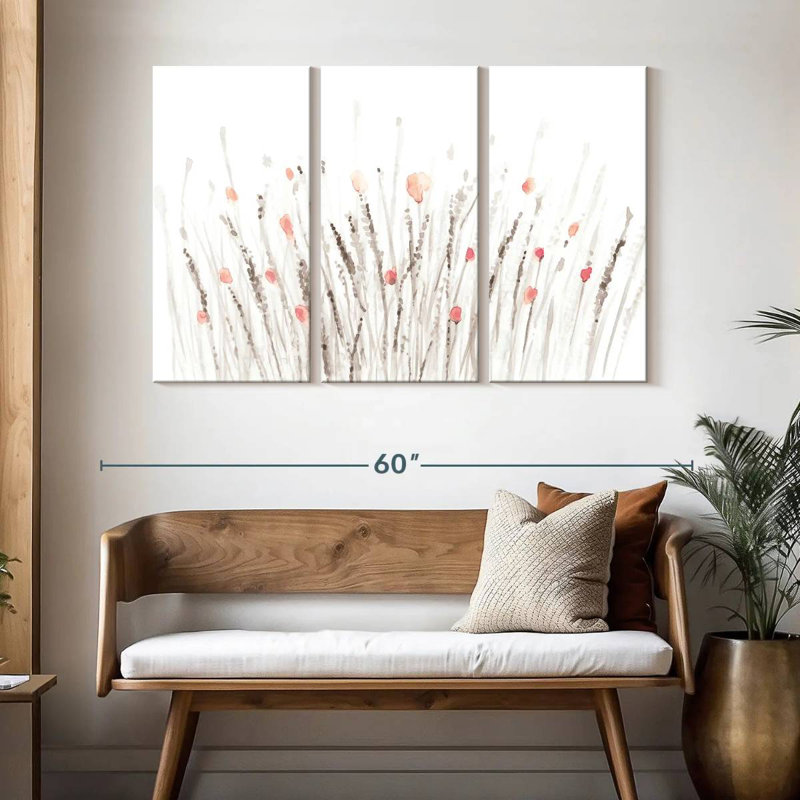 Avery Delicate Botanical II, 32" H x 50" W