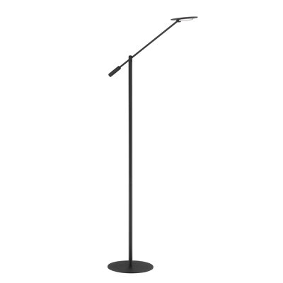 Lampe sur pied noire Ikeem