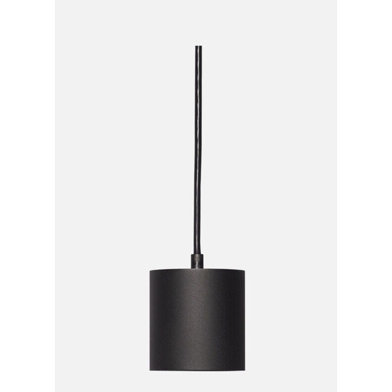 Alwina - Light Black LED Cylinder Pendant