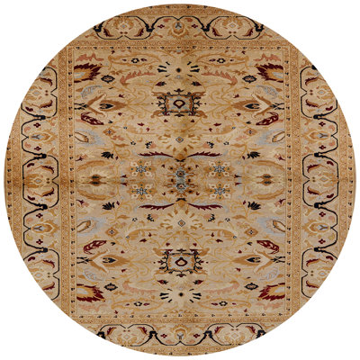 Tapis oriental brun / beige Halsey