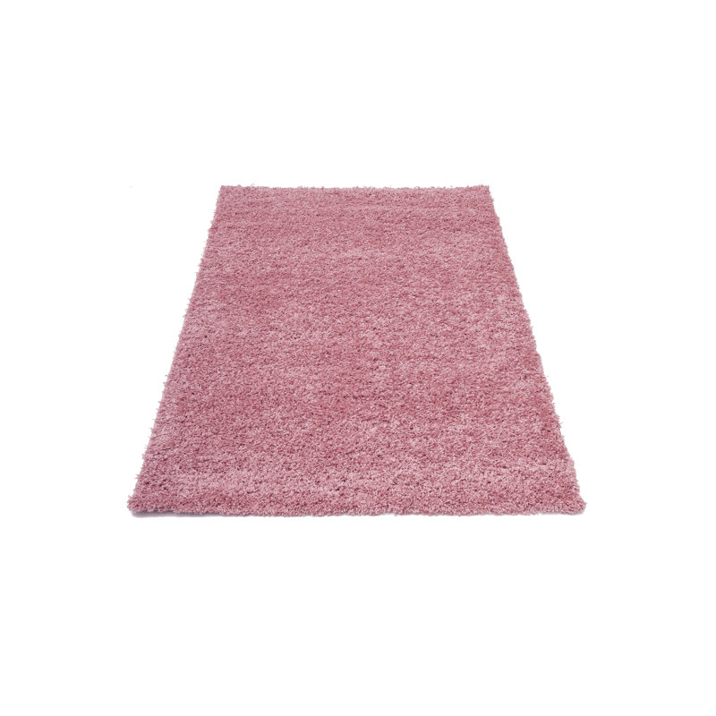 Tamalia Solid Colour Shag Area Rug, Rectangle 120 x 170cm