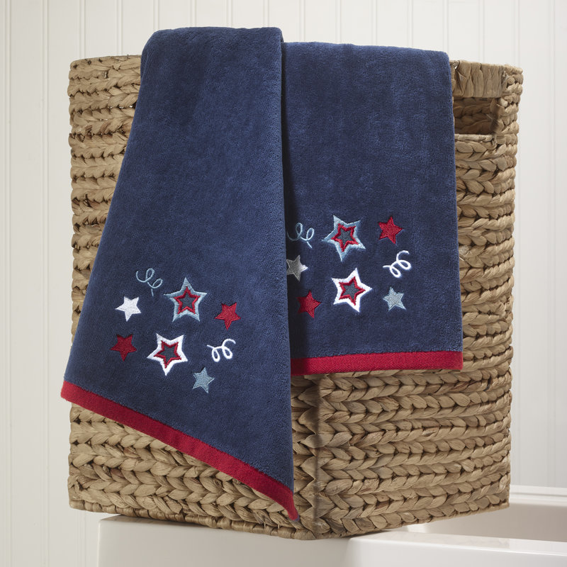 Avanti Stars 2-Pack Hand Towel Set