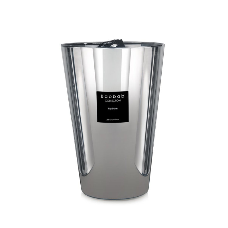 Les Exclusives Platinum, 13.8" H x 9.36" W x 9.36" D