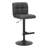 Hetal Swivel Upholstered Adjustable Height Counter Stool with Metal Frame-2071808784