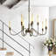 Lisse 10 - Light Candle Style Classic/Traditional Chandelier-71638697