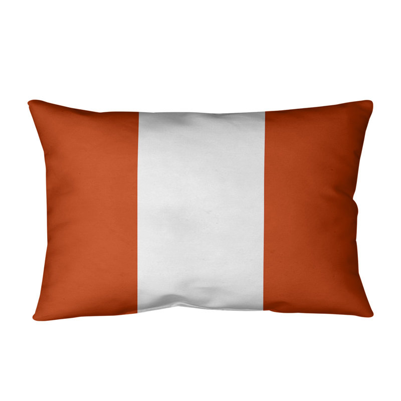 Housse de coussin lombaire Atlanta, Chicago, Trinité claire / Blanc