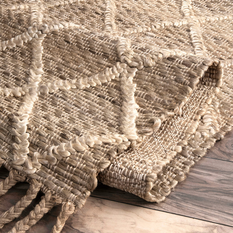 Tapis beige en jute / sisal Seibert, Rectangle 5 pi x 8 pi