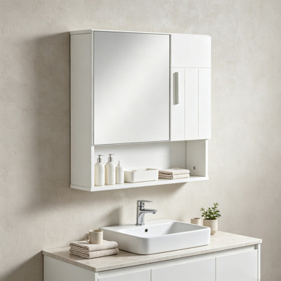 W H Medicine Cabinet Mirror