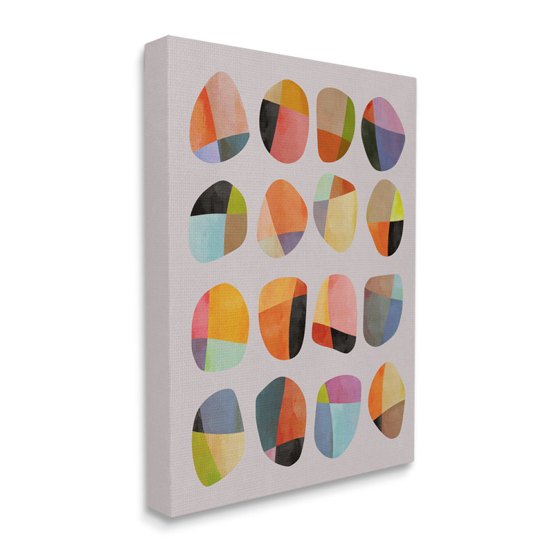Conception d'art moderne sur toile Stupell Industries par Angel Estevez, H 20 po x l 16 po x P 1,5 po