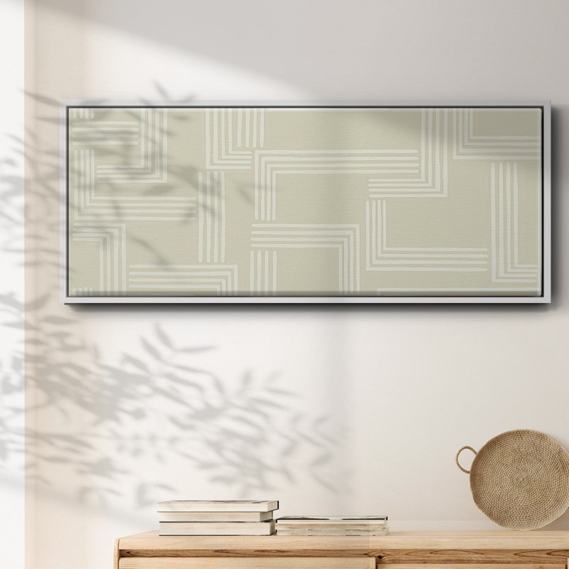 Roll Crossing IV- Framed Canvas