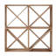 Support à vin modulaire pour 24 bouteilles - 4 ensembles de cubes de rangement empilables, conception emboîtable, rangement pour bouteilles de vin extensible pour bar / cave / cuisine, assemblage facile