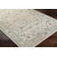 Tapis oriental en polyester tissé à la machine en beige / gris-1220182202