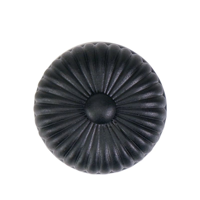 HAMPTON MINI KNOB; MATTE BLACK FINISH, Matte Black