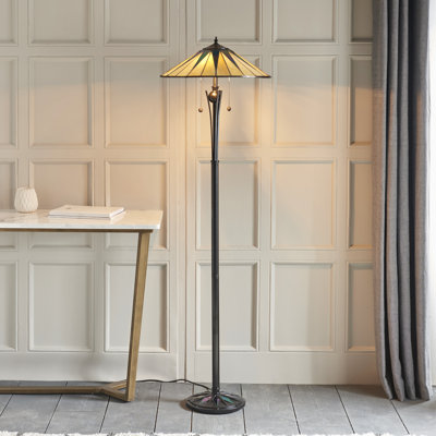 Sylvan 156cm Black Traditional Floor Lamp