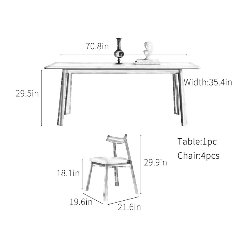 Jakarta, 29.5”H x 70.8”L x 35.4”W