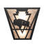 2 - Light Flush Mounted Sconce