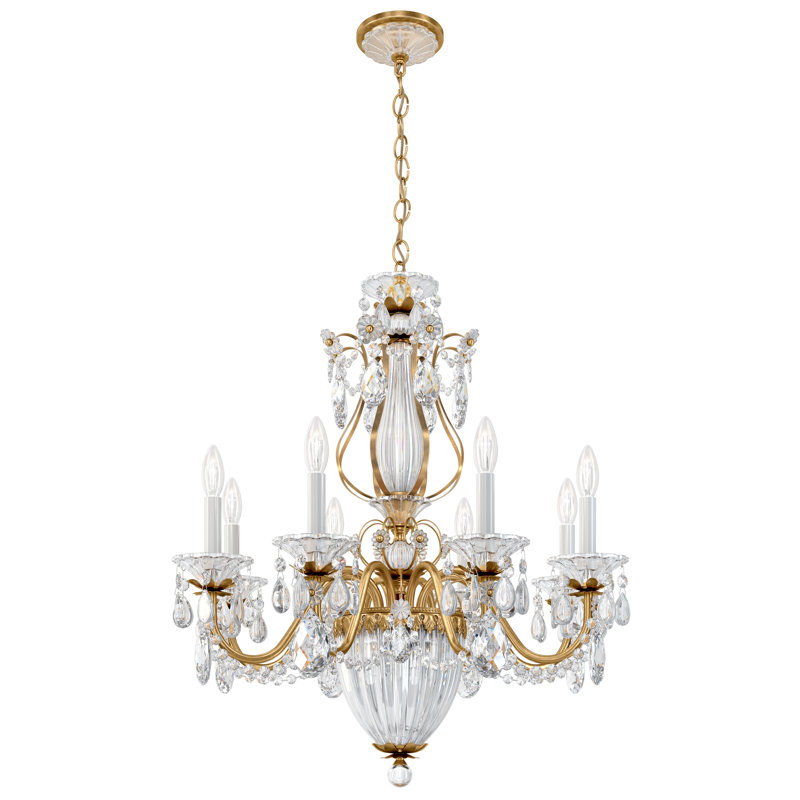 Bagatelle 11 - Light Chandelier, Heirloom Gold, Spectra Crystal