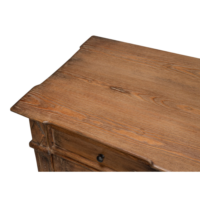 Diamond 65'' W Solid Wood Sideboard, Brown
