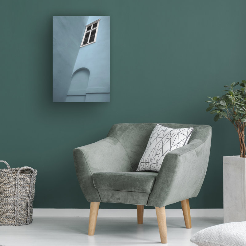 Art sur toile, fenêtre de bolognaise, Gilbert, H 47 po x l 30 po