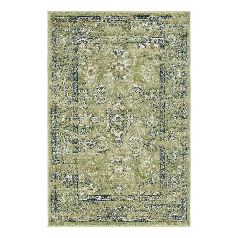 Oriental Indoor Rug, Rectangle 4'1" x 6'1"