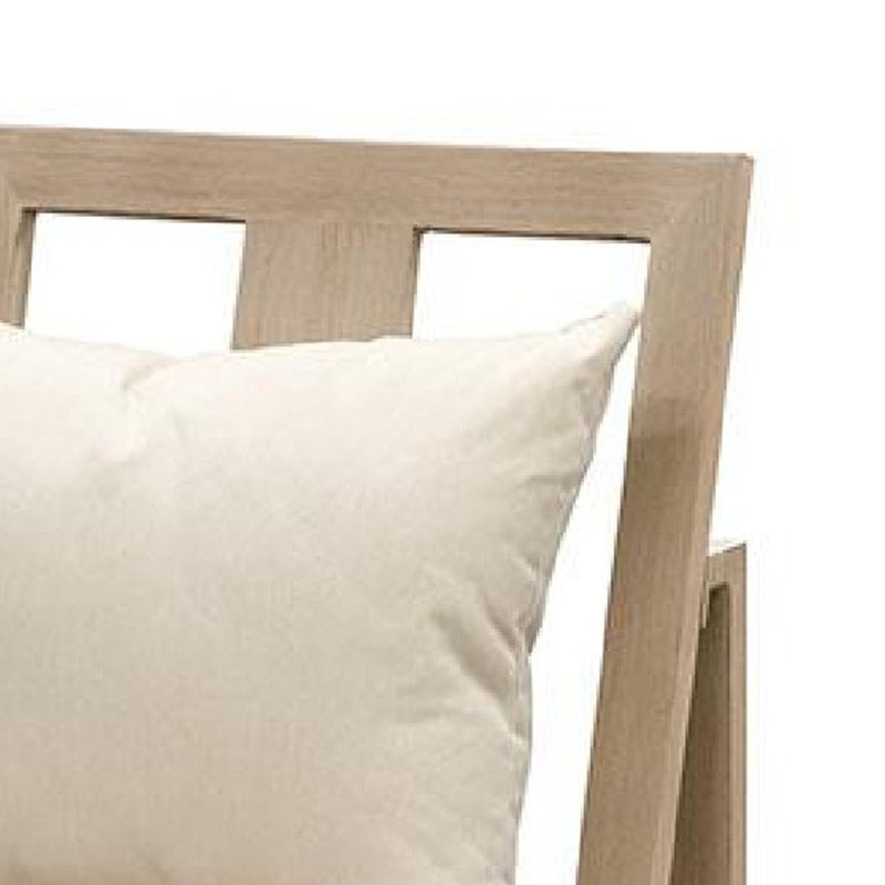 Ensemble de 2 chaises d'appoint Beli, beige et lavables