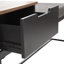 Banc de rangement rembourré en similicuir Boylston-1323452389