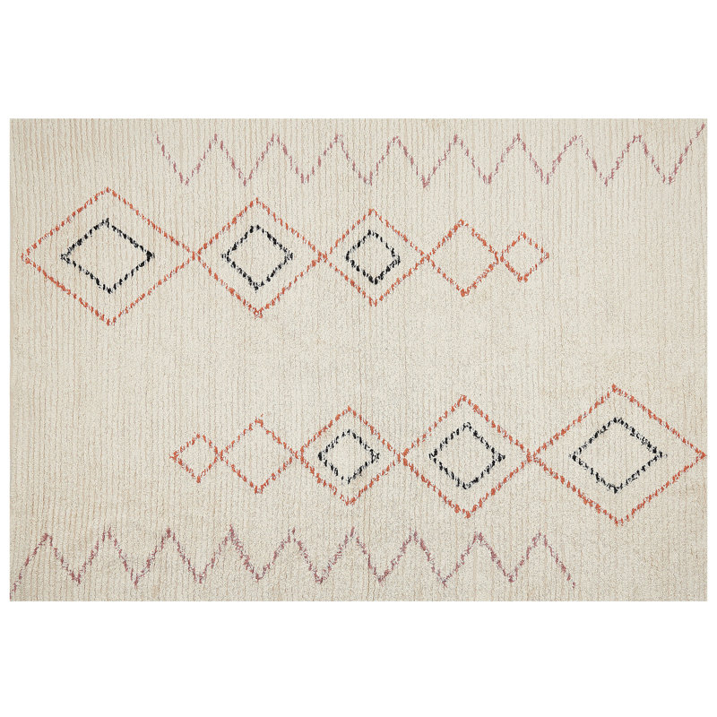 Winta Rectangle Geometric Hand Woven Area Rug, Rectangle 160 x 230cm