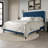 Velvet Upholstered Bed -1367987567-1367987555