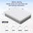 14'' Medium Pocket Spring Hybrid Memory Queen Mattress With Certipur-US Certified Foam,In A Box-467527759-467466531