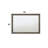 Gray Oak Finish Frame Mirror-419668664-419668613
