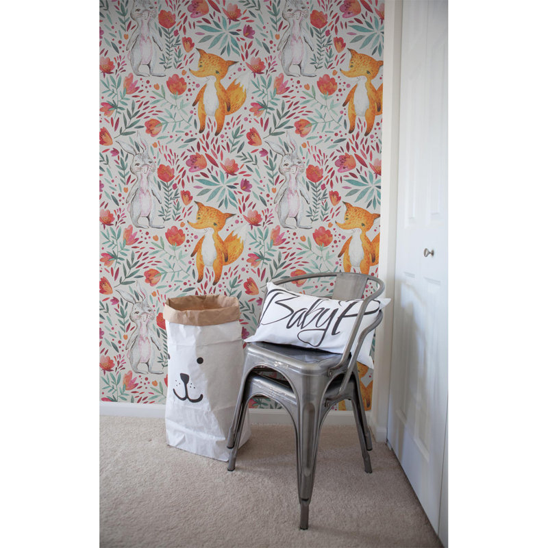 Bryna 2.5m x 2.5m Matte Peel and Stick Mural, 250 x 250cm