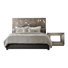 Calavaras King Upholstered Standard Configurable Bedroom Set