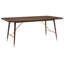 Jaron Walnut Solid Wood Top Dining Table