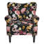   Fauteuil rembourré en polyester 30,3 po Modern-1612875391