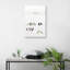 «Birds on a Wire», impression sur toile tendue