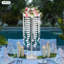 10 pièces pour table en cristal argent / or pour mariage et fêtes -97930789-97930790
