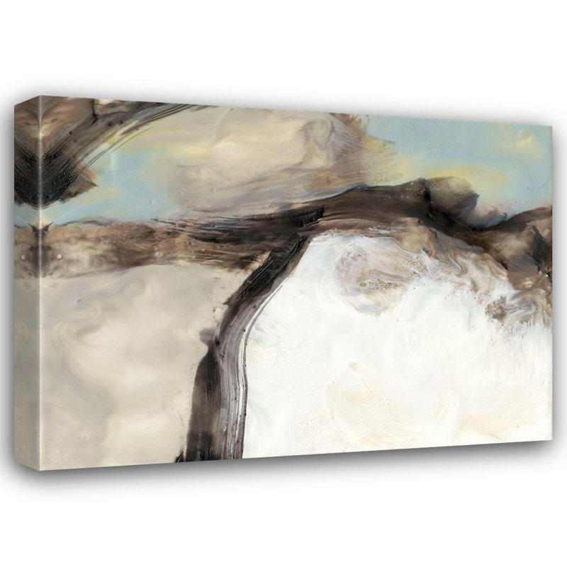 Orren Ellis Goldberger, Jennifer Gallery Wrapped Canvas Art Titled: Ribbon Sands II, 36" H x 48" W