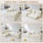 106" Sleeper Sofa,  2 In 1 Pull Out Couch Bed  ,Convertible Sofa Bed-  L-Shaped Sectional Couch For Living Room-952529370