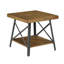 Table de bout brune