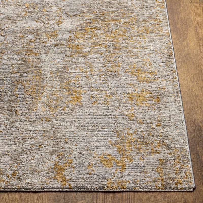 Hagel Abstract Indoor Rug, Rectangle 6'7" x 9'6"