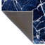 Tapis décoratif moderne à motif de marbre bleu-1680122521