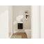 Meuble-lavabo avec lavabo et support de rangement pour petite salle de bain