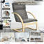 Chaise de patio avec coussins Bronislawa