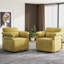 Fauteuil demi-tonneau rembourré et pivotant-41376914