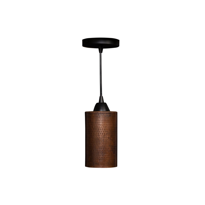 Luminaire suspendu cylindrique rond 4 po Hawn