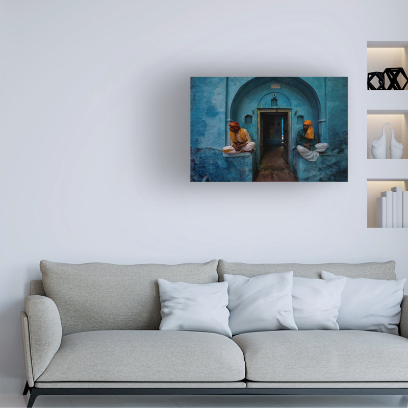 Contemporary Painting Print, 47" W x 30" H