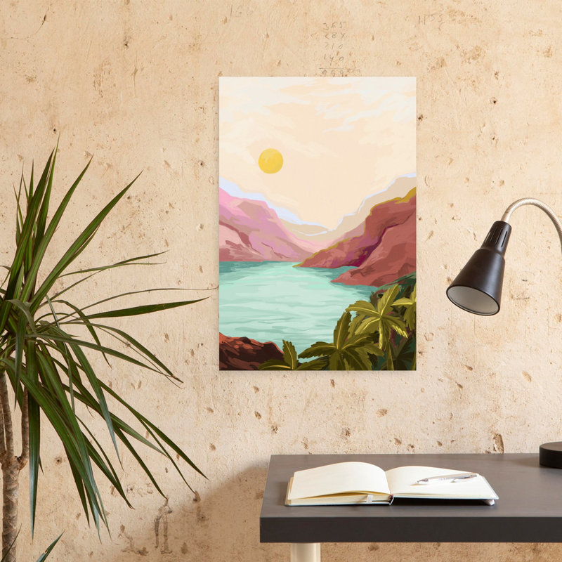 Art contemporain, art côtier, H 24 po x l 16 po