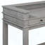 Ensemble de table de salle à manger 4 pièces pour 3 personnes, ensemble de table et chaises de cuisine rétro avec 3 tiroirs de rangement, idéal pour les petits espaces-1218079221